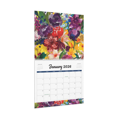 Blue Barn 2026 Wall Calendar with prints of Original Artwork by Camilla Metzler
