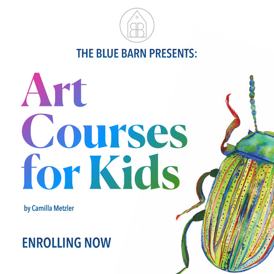 Art Classes for Kids by Camilla Metzler